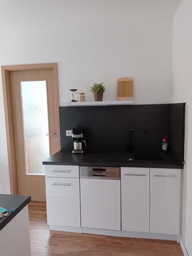 Ferienwohnung Greifenbach, Gartennutzung, Haustiere Willkommen Geyer Ngoại thất bức ảnh